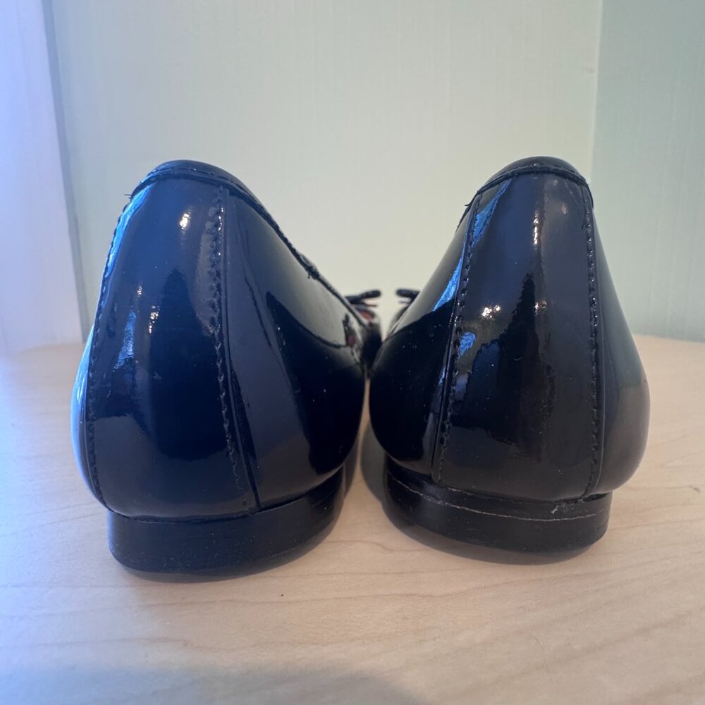 Kate Spade New York Willa Ballet Flats – Black Patent Leather – Size 9M - Picture 6 of 11